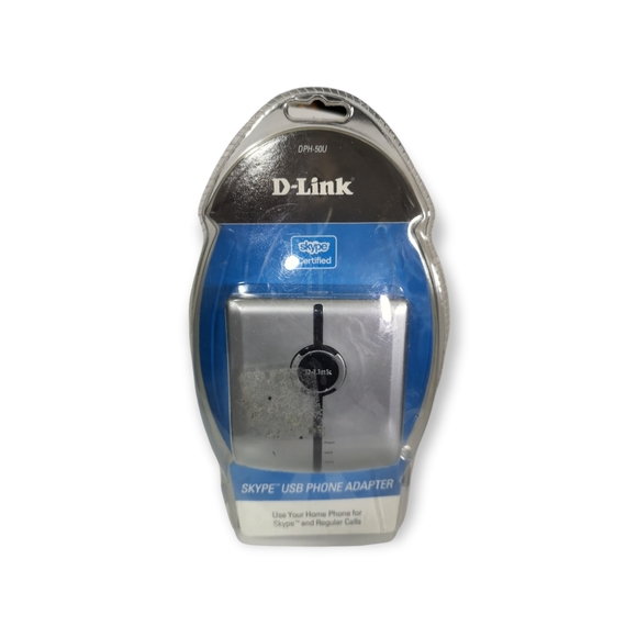 D-Link DPH-50U Skype USB Phone Adapter Skype Certified New - Picture 2 of 5